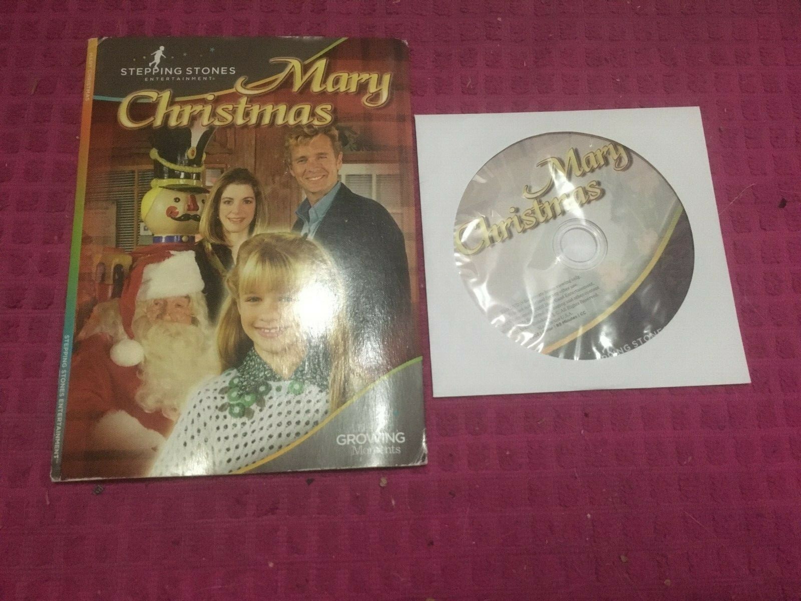 MARY CHRISTMAS - DVD - John Schneider - Cynthia Gibb RARE