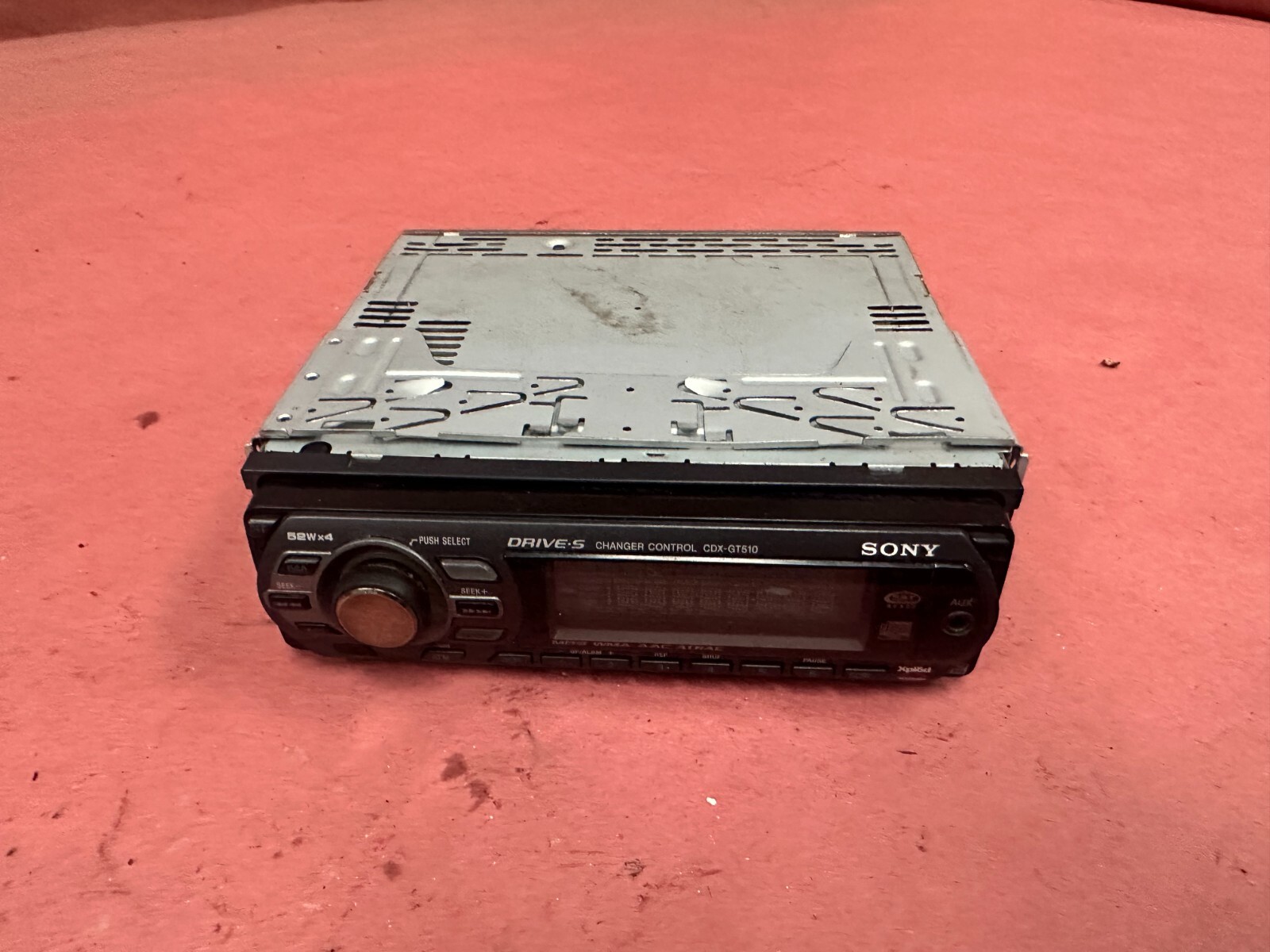 SONY WX-S5510S CD/MD/ラジオ フロントAUX 完動！