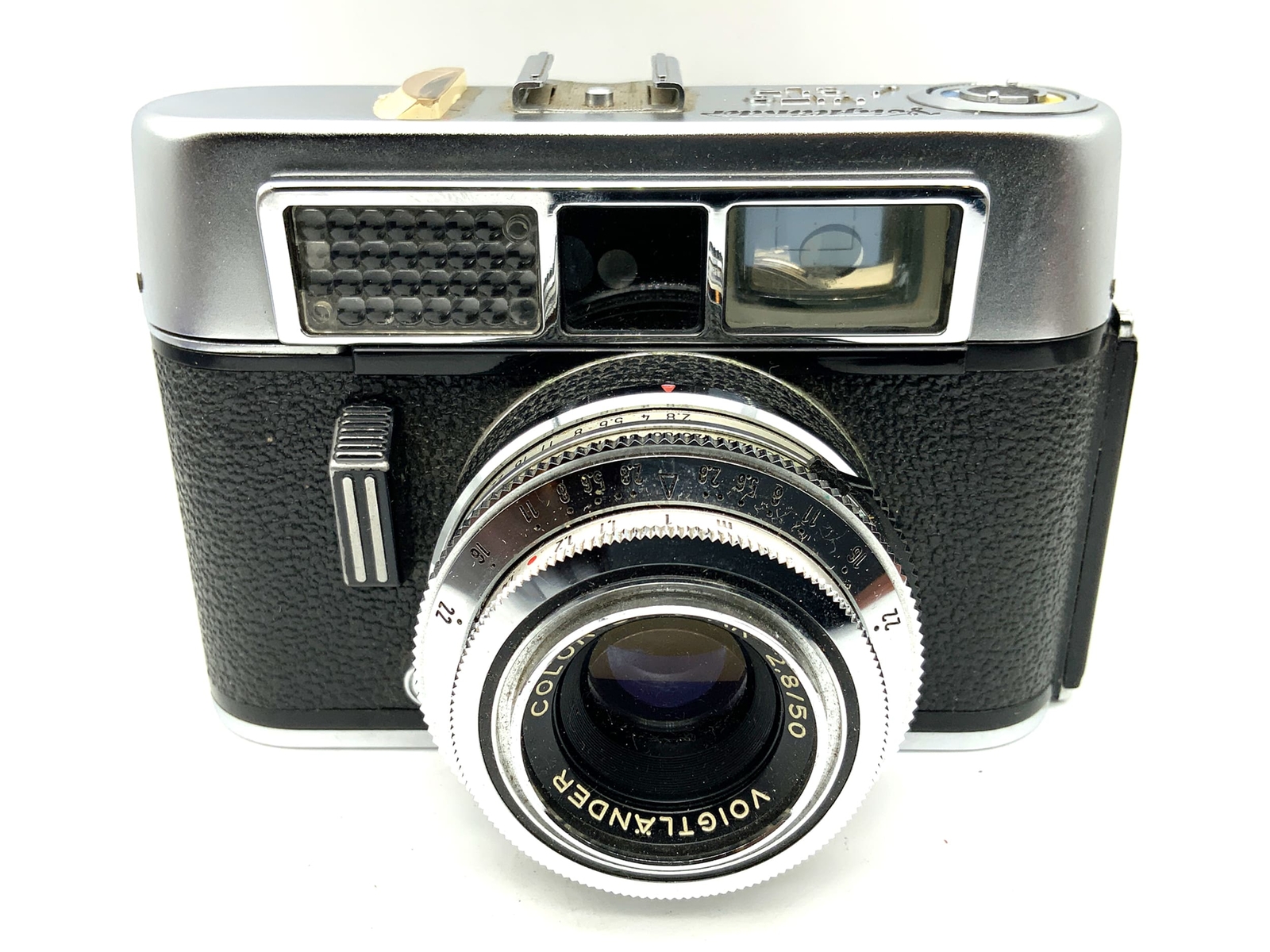 フィルムカメラ VOIGTLANDER VITO CLR COLOR SKOPAR 2.8/50 Voigtländer Vito CLR With Color-Skopar 1:2.8/50 Prontor 500