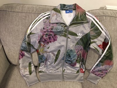ladies floral adidas tracksuit