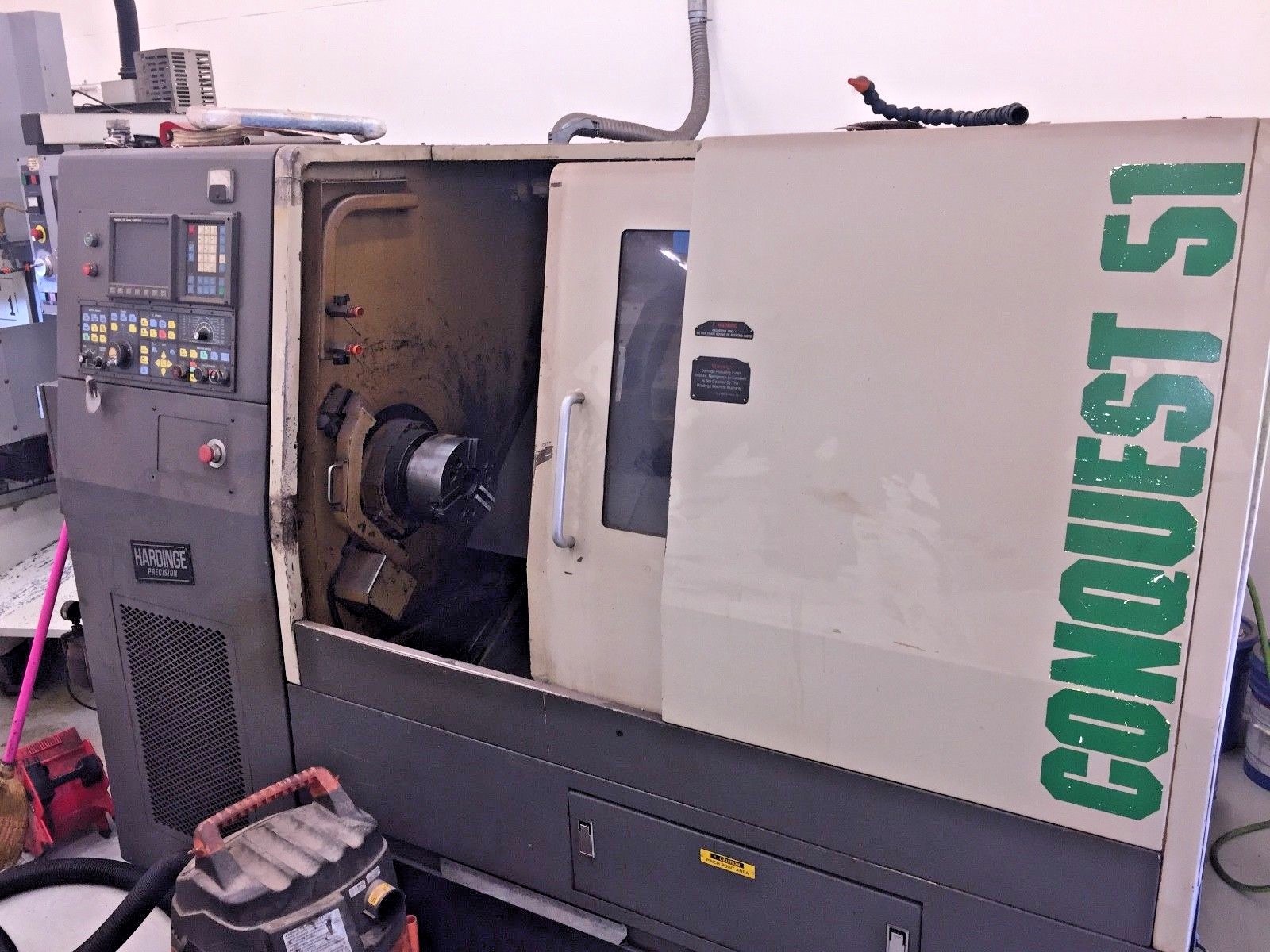 Hardinge Conquest CS-51 CNC Lathe 1992