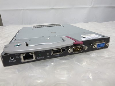 Lot of 3 HP c7000  On-Board Administrator w/ KVM Option 459526-001 503826-001