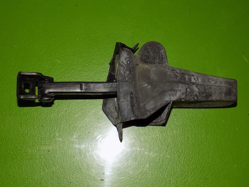 01 BMW 325i E46 OEM rear passenger right door detent check strap stop