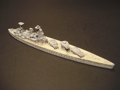 War at Sea 11/64 HMS Rodney Battleship (Rare) UK(#7) - SOLD