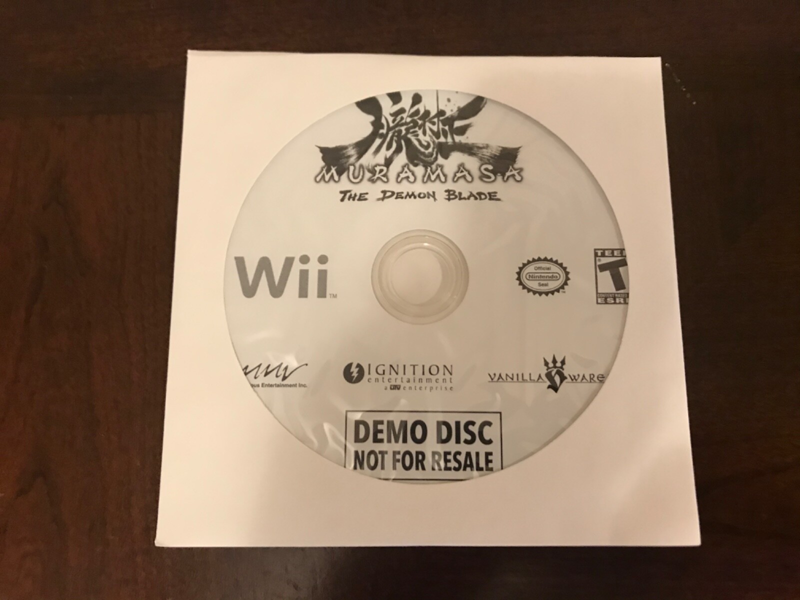 Muramasa Demo Disc Nintendo Wii New | eBay
