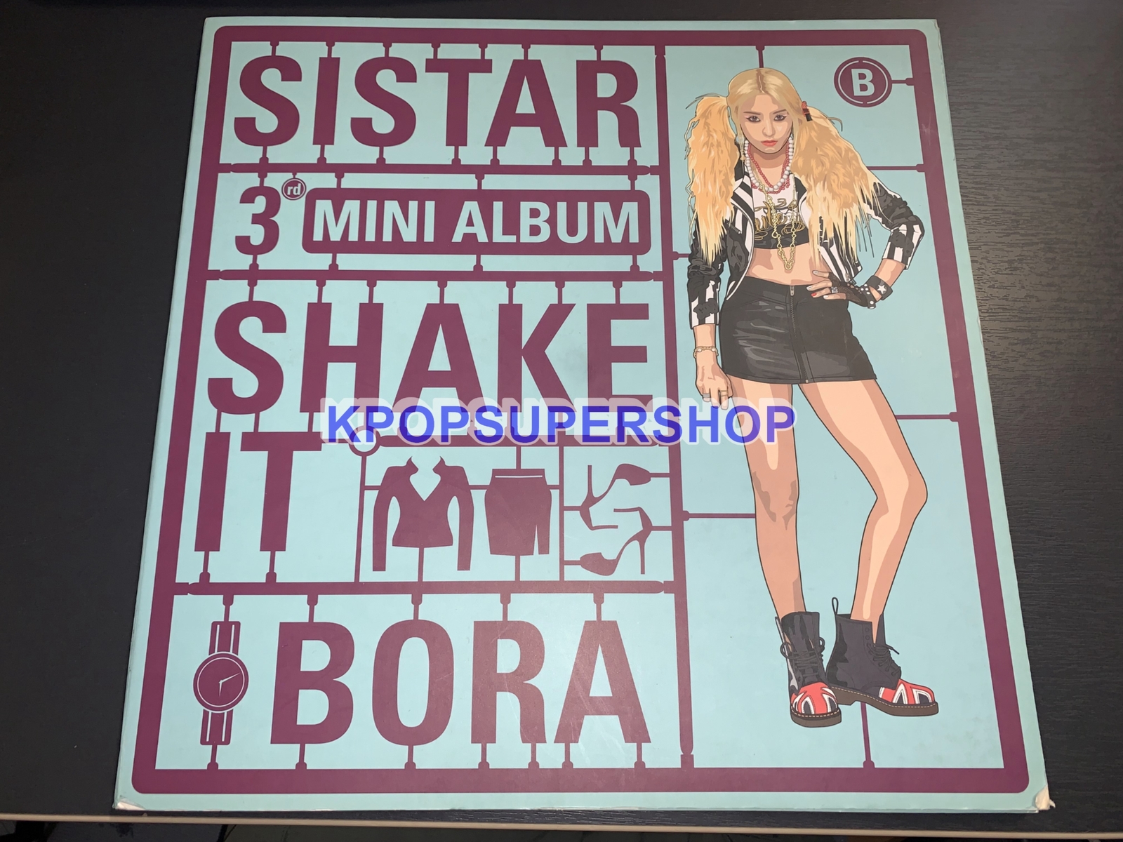 SISTAR 3rd Mini Album Shake It CD No Photocard Good Rare OOP SISTAR 3rd Mini Album Shake It CD No Photocard Good Rare OOP