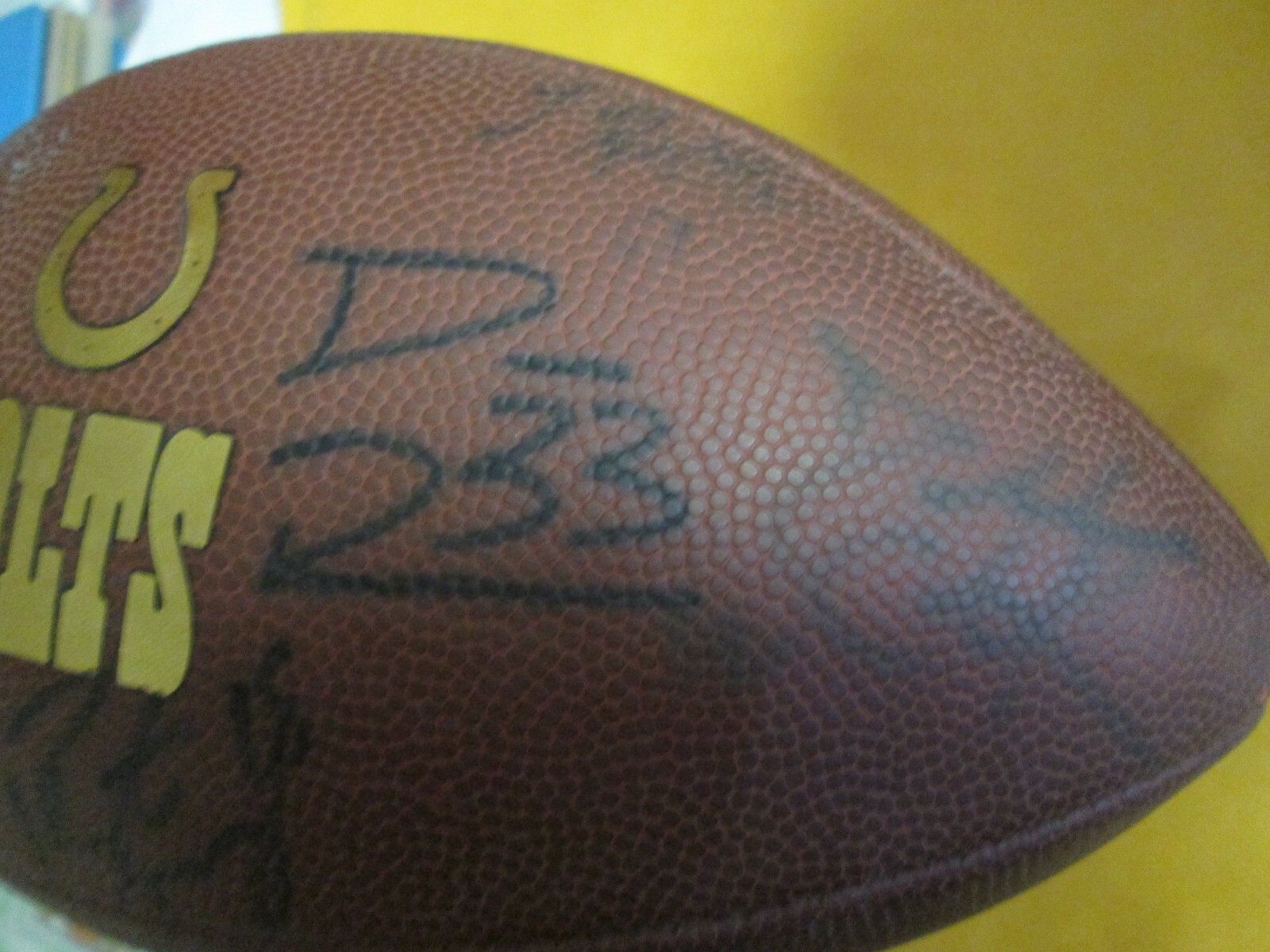 Peyton Manning Colts signed autographed  Football