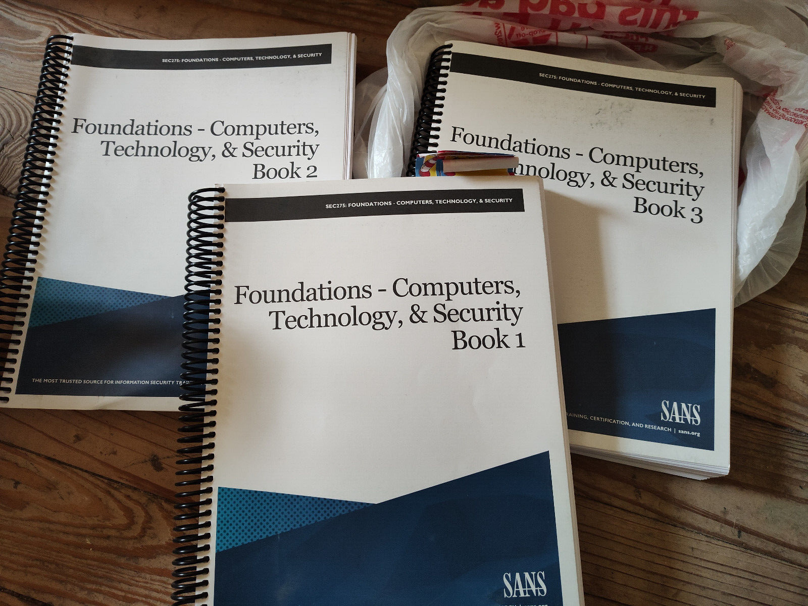 SANS GIAC SEC275 Textbooks (2021) Foundations Computers