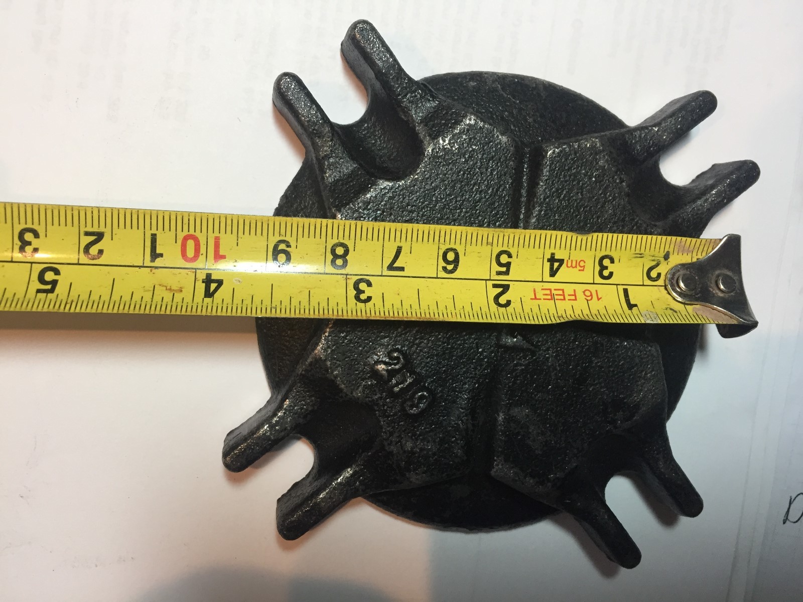 Neptune Water Meter 5/8 cast iron bottom plate