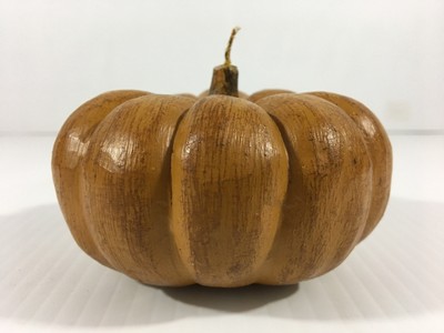 POTTERY BARN SMALL PUMKIN CANDLE SOLD OUT AT PB RARE PRE-OWNED