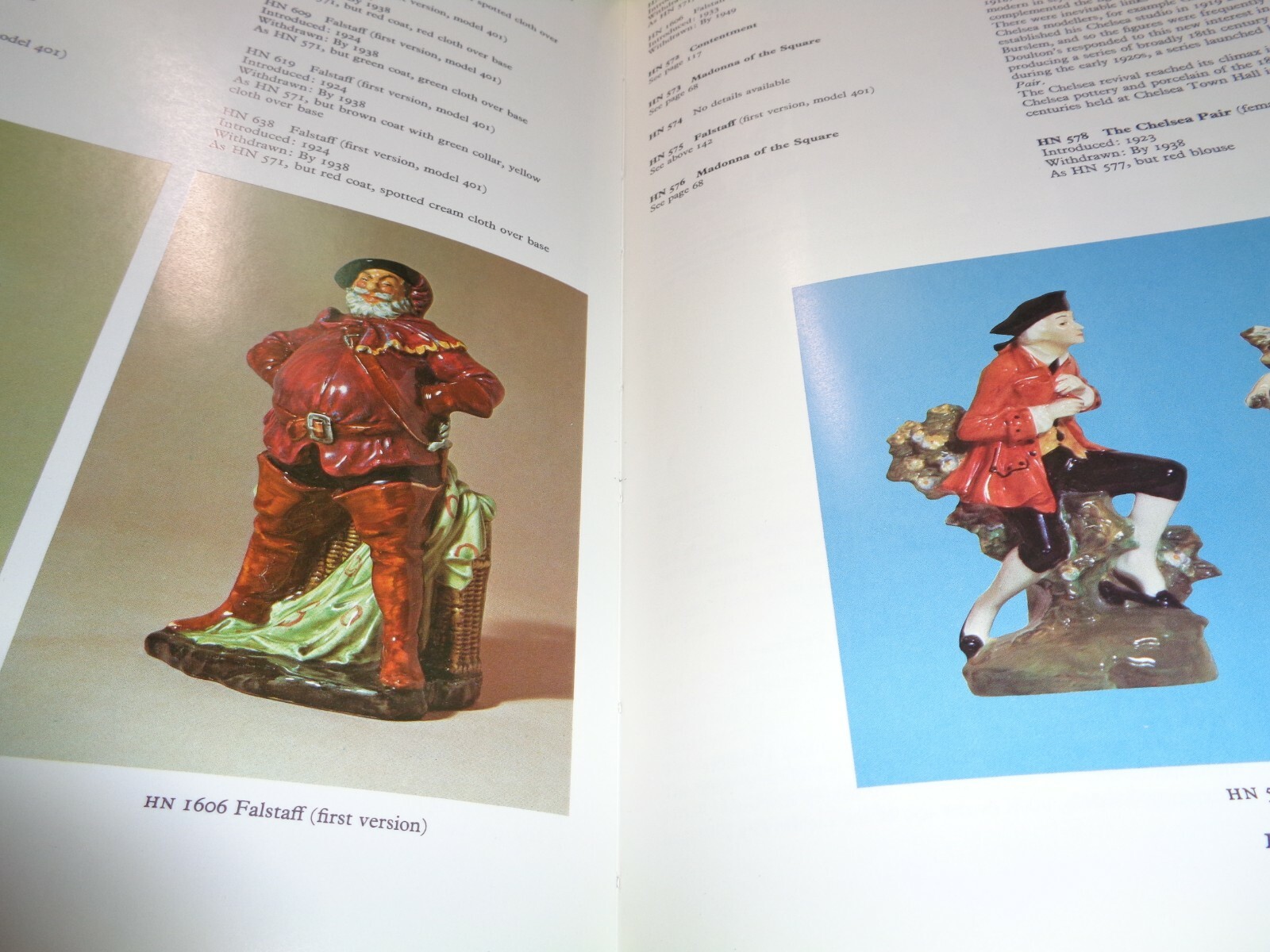 ROYAL DOULTON FIGURES PRODUCED AT BURSLEM BY DESMOND EYLES & RICHARD DENNIS HC/D