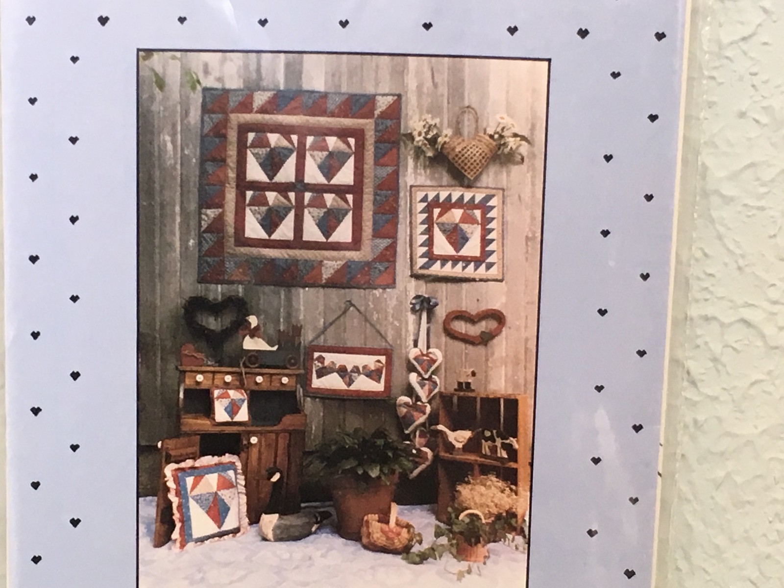 3 COUNTRY THREADS Quilt Patterns ~ 72