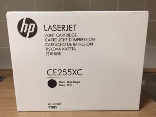 Original HP CE255XC Schwarz black Toner Color Laserjet P3015