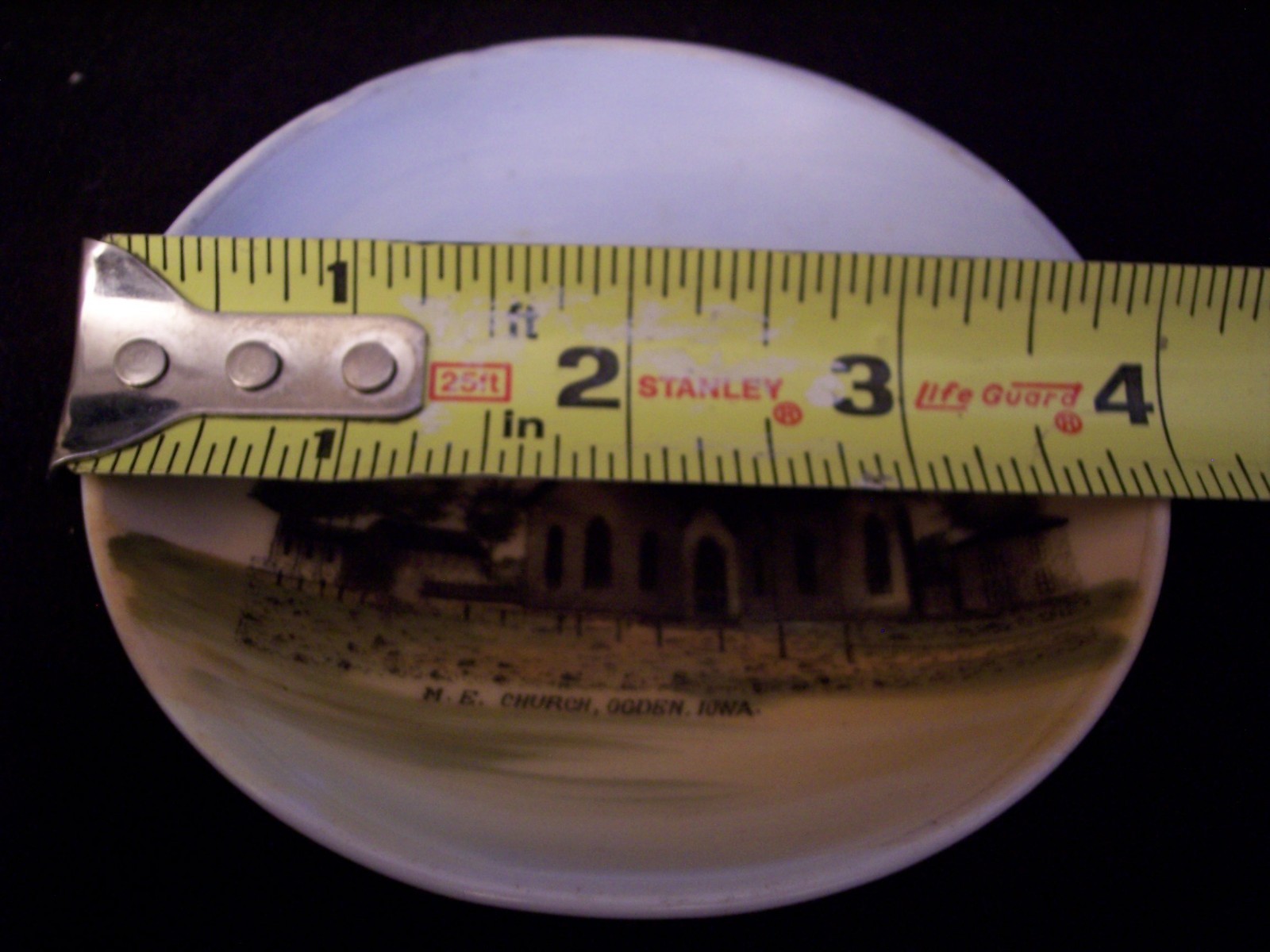 Vintage Small Dish  M E church  Ogden, Iowa