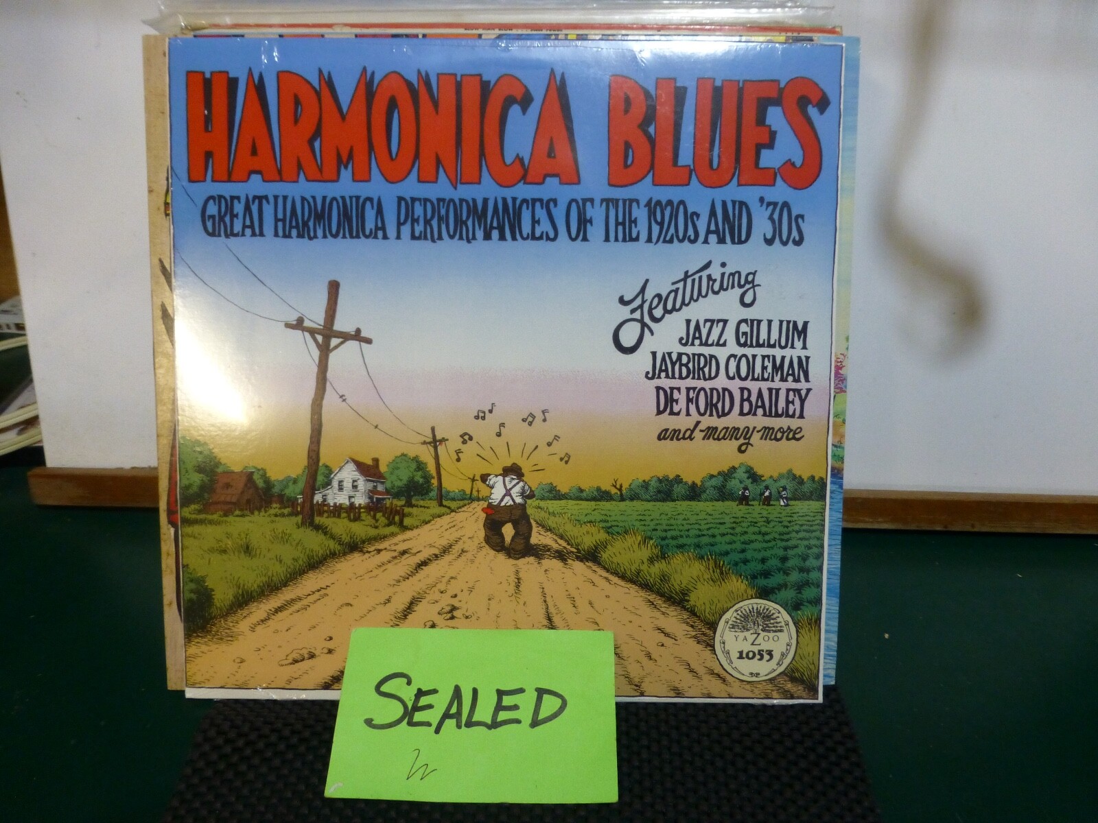 JAZZ GILLUM JAYBIRD COLEMAN YAZOO 1053 HARMONICA BLUES R