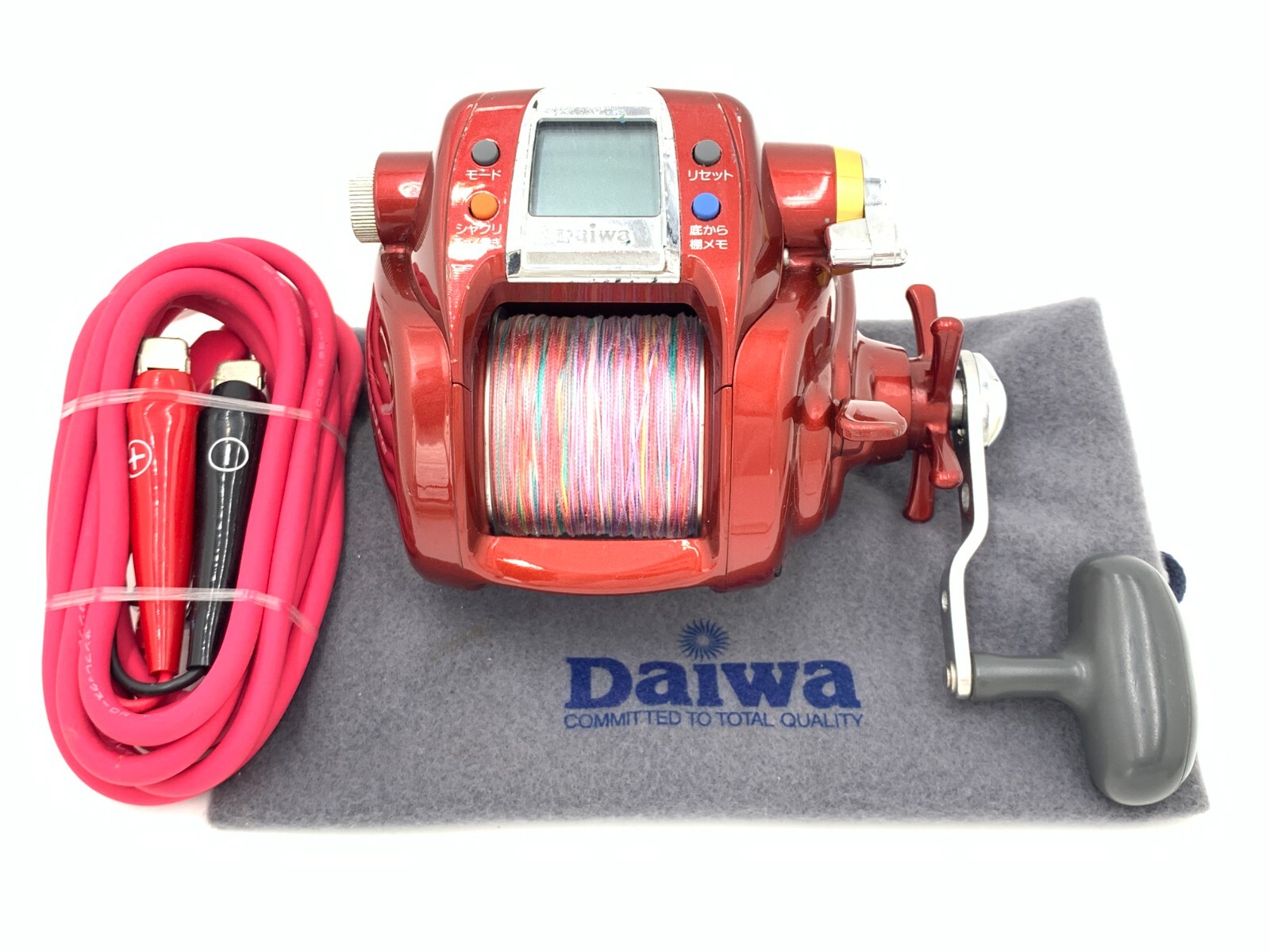 リール DAIWA TANACOMBULL750Fe Very good] Daiwa TANACOM BULL 750 Fe Electric Reel Red