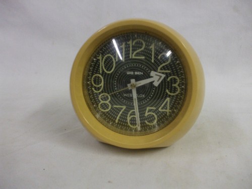 CITIZEN ALARM 2 JEWELS 70's vintage Spring type Clock Rare CITIZEN ALARM 2 JEWELS 70's vintage Spring type Clock Rare