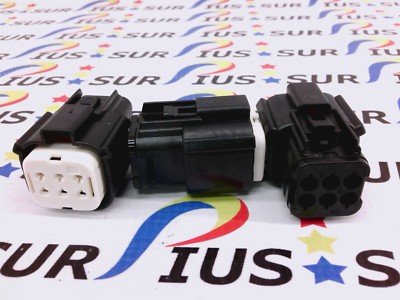 NSSP 3 LOT  MOLEX 19418-0020 0194180020 MX150L 6 Circuit Receptacle 18-22 AWG NO