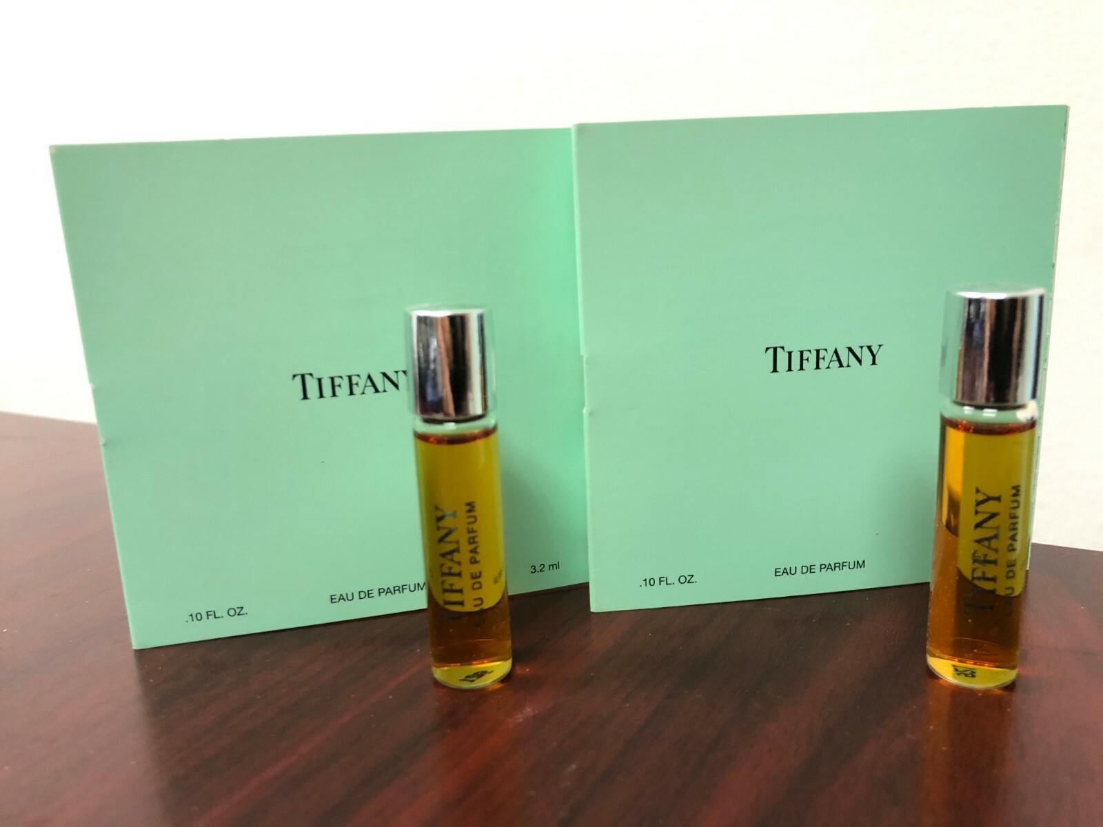 ORIGINAL FORMULA * 2 VIALS TIFFANY WOMAN by TIFFANY & CO 0.10 oz