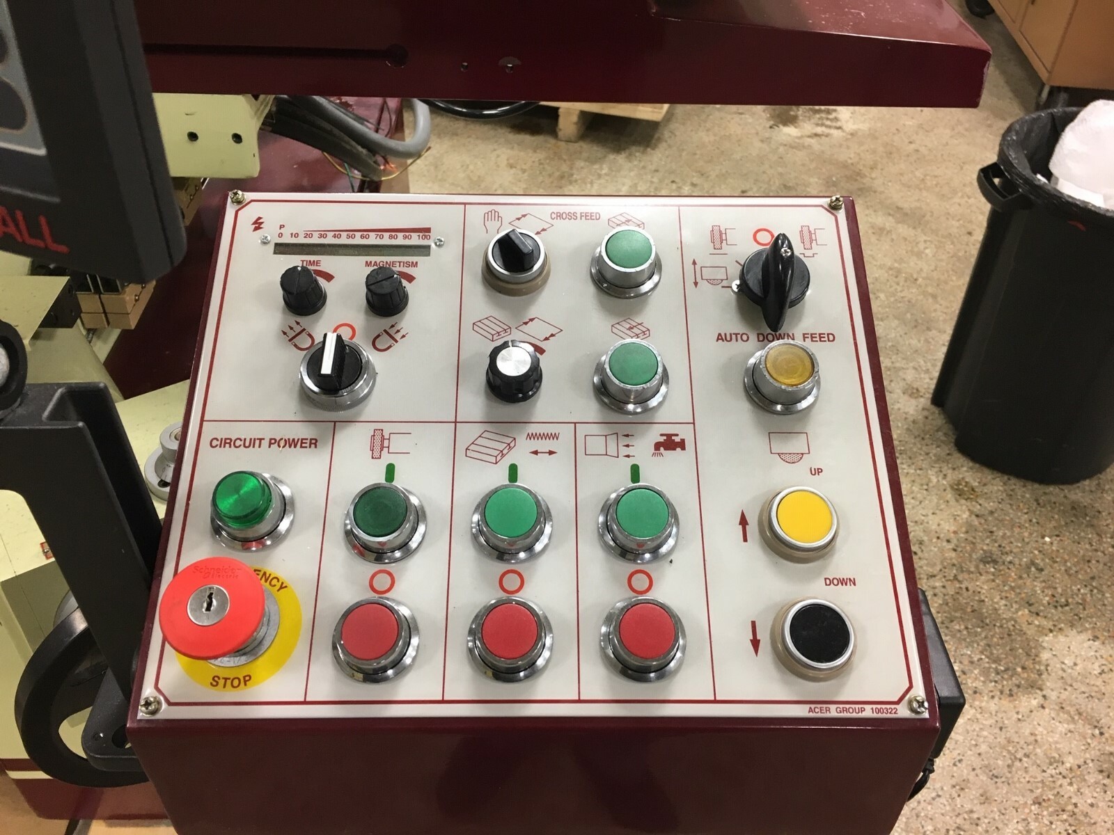 Acer AGS-1230AHD 3-Axis Hydraulic Surface Grinder, 12 x 30 , New 2014