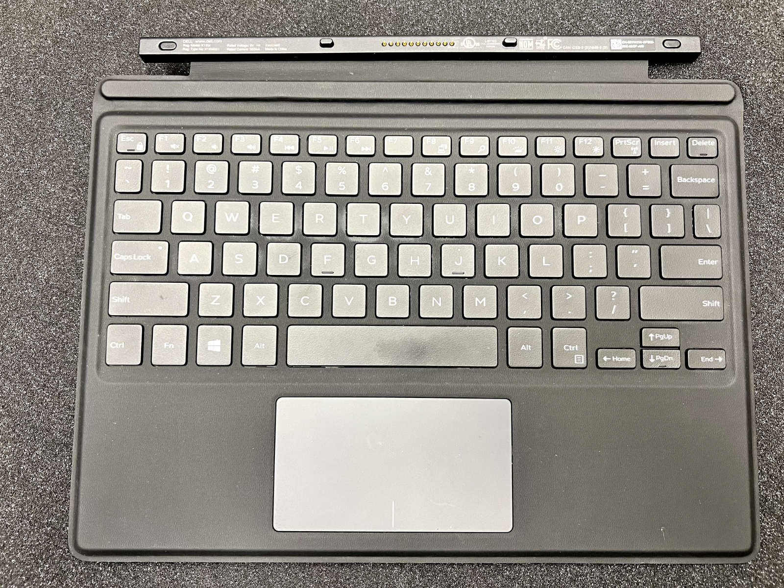 Genuine Dell Latitude 5285 5290 2-in-1 Tablet Travel Keyboard K16M001 9XWXW
