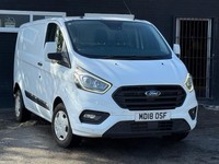 2018 18 Reg FORD TRANSIT CUSTOM 2.0 EcoBlue Trend Van NEW SHAPE NO VAT