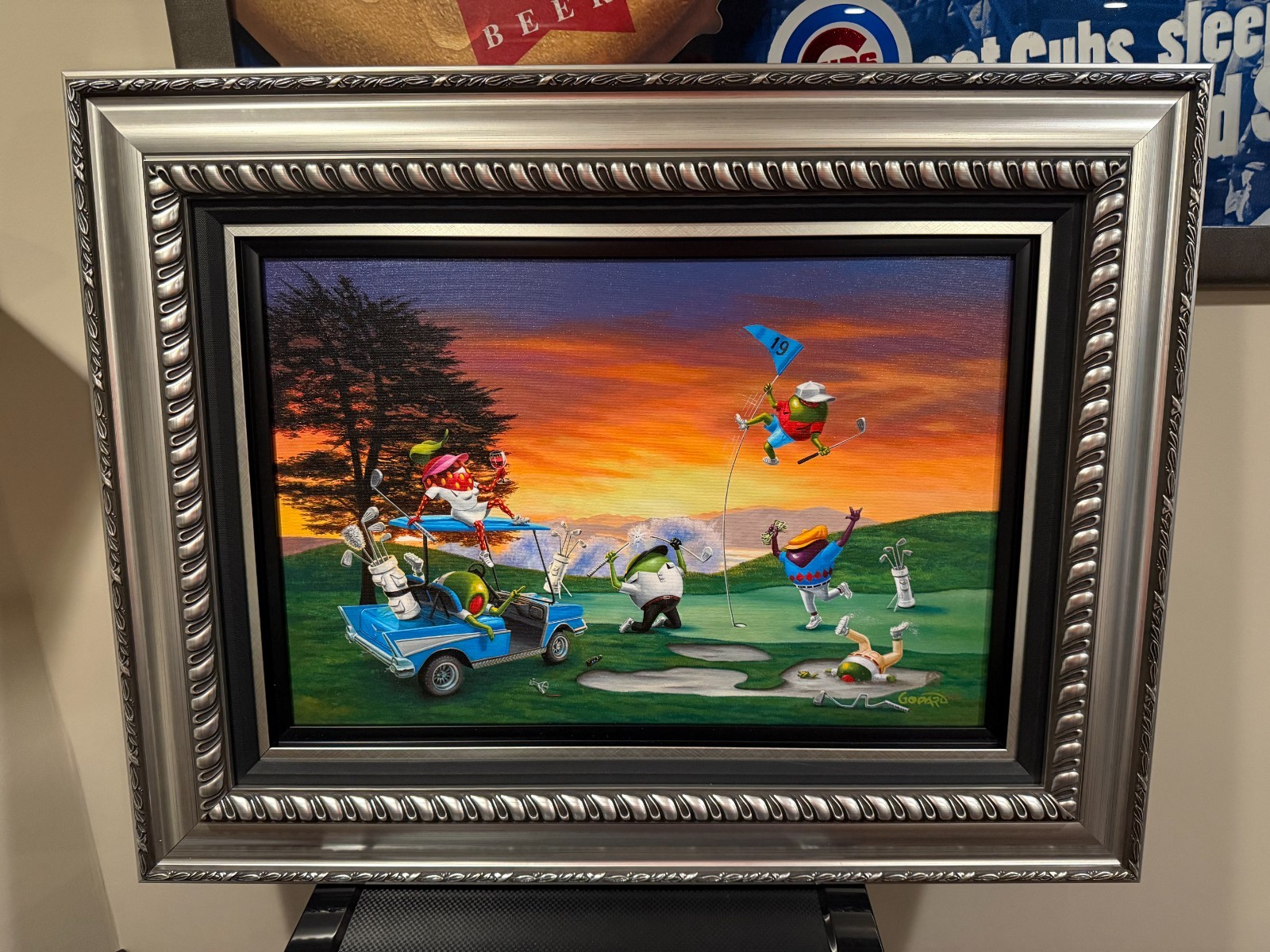Michael Godard - Hole 19 - Hand Signed Giclee - Numbered to