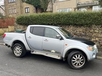 2009 MITSUBISHI L200 RAGING BULL D/C DOUBLE CAB MANUAL DIESEL 4X4 SILVER
