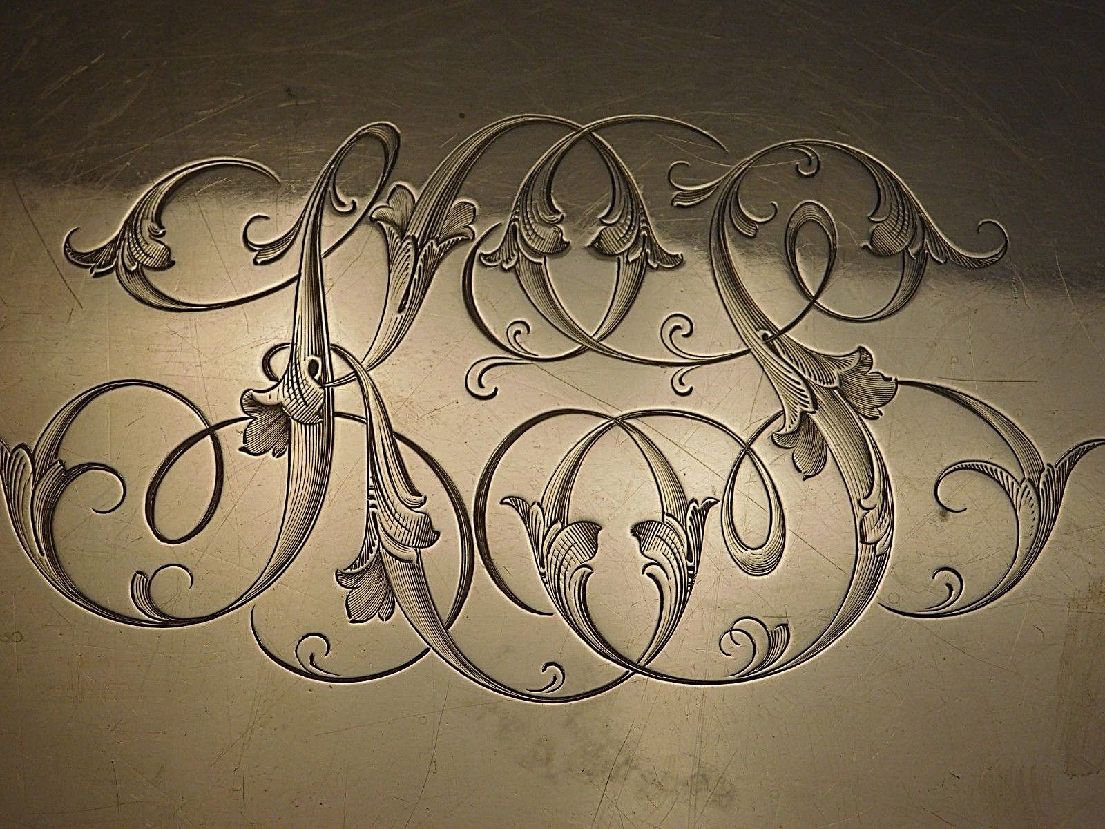 ANTIQUE THEODORE B STARR OVAL STERLING SILVER 27