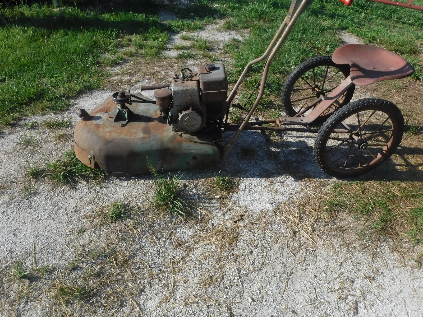 1950s Vintage Snappin Turtle Lawn Mower Great Condition Briggs Engine