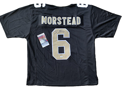 Thomas Morstead Signed New Orleans Saints Men s XL Jersey Auto JSA