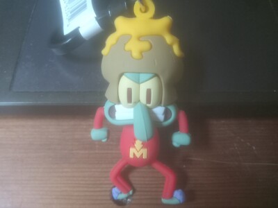 Spongebob Squarepants Figural Bag Clip Series 6 Captain Magma Squidward