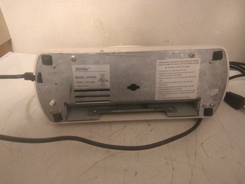 Royal APF300 Automatic 3 Sheet Letter Paper Folder Office Business