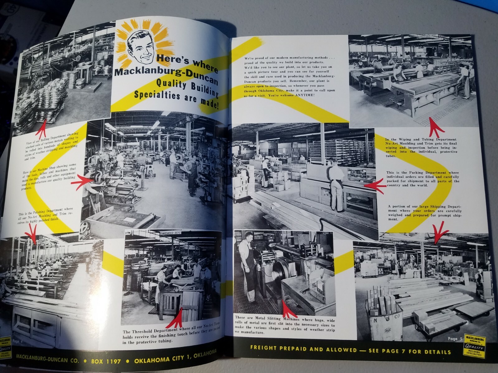 1956 Macklanburg Duncan Co Catalog Building Supplies Hardware Moulding Trim