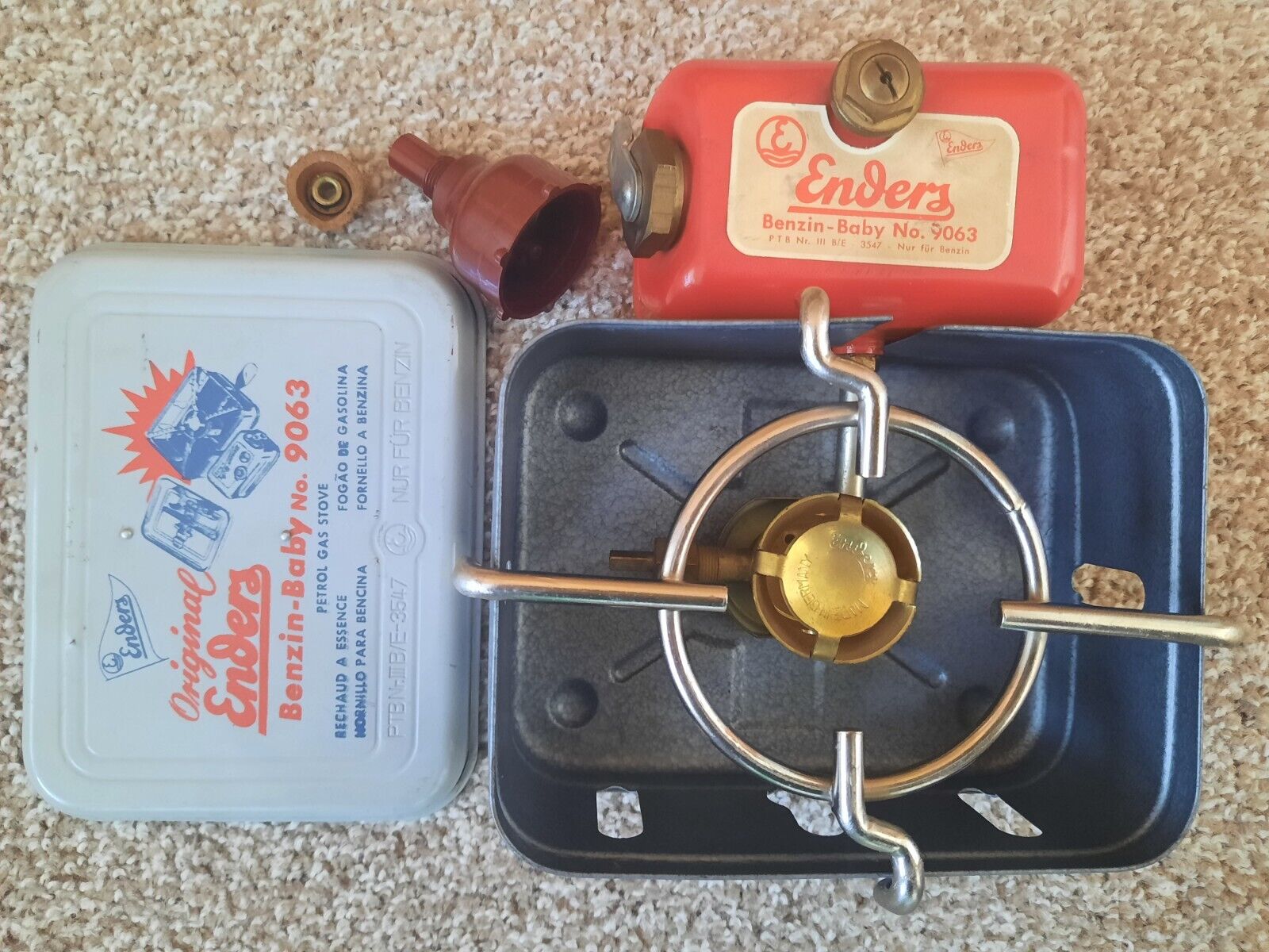 Enders Benzin - Baby No. 9063 Gasoline Petrol Gas Camping Enders Benzin - Baby No. 9063 Gasoline Petrol Gas Camping