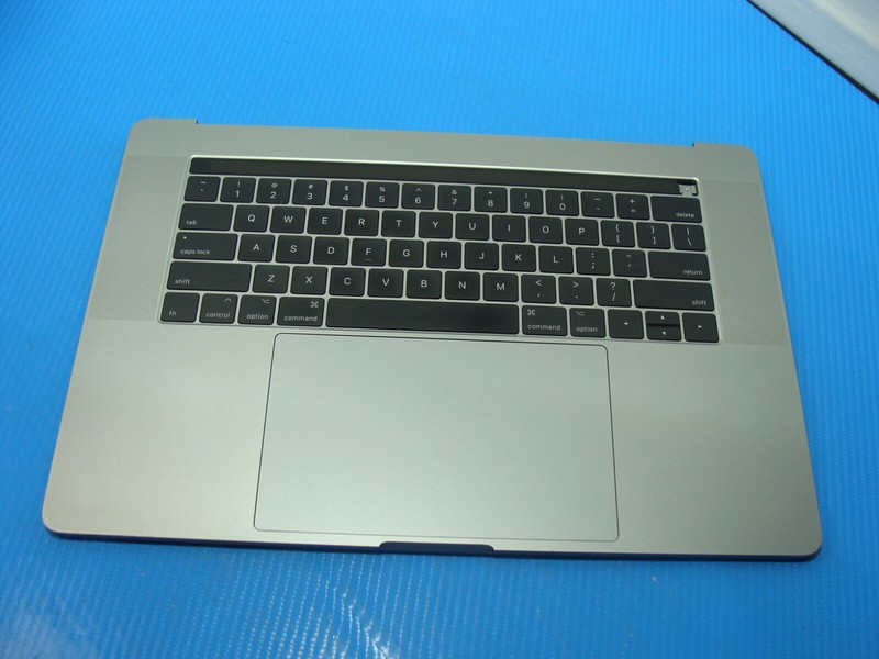 MacBook Pro A1707 15" 2017 MPTR2LL Top Case Palmrest w/Battery Gray 661-07954