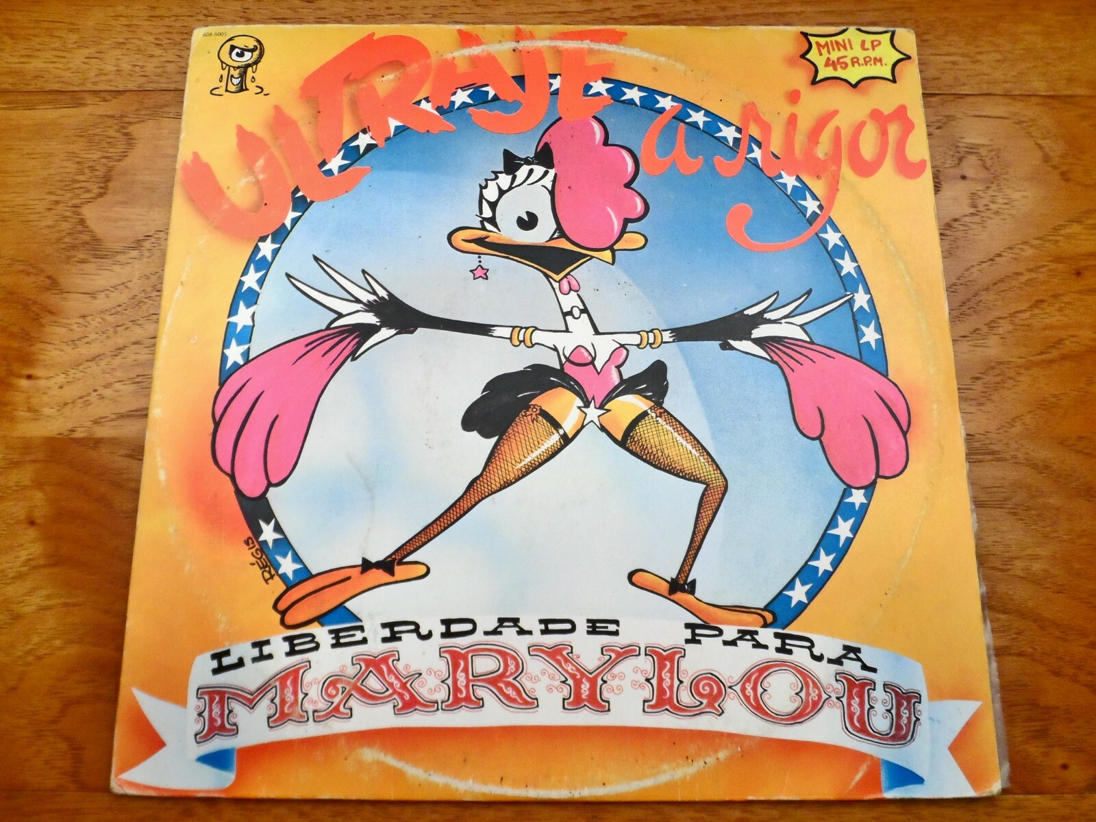 LP Músicas Brasileiras Taranatirica ♫ Totalmente Rock ♫ Rare 1985 Acit Records