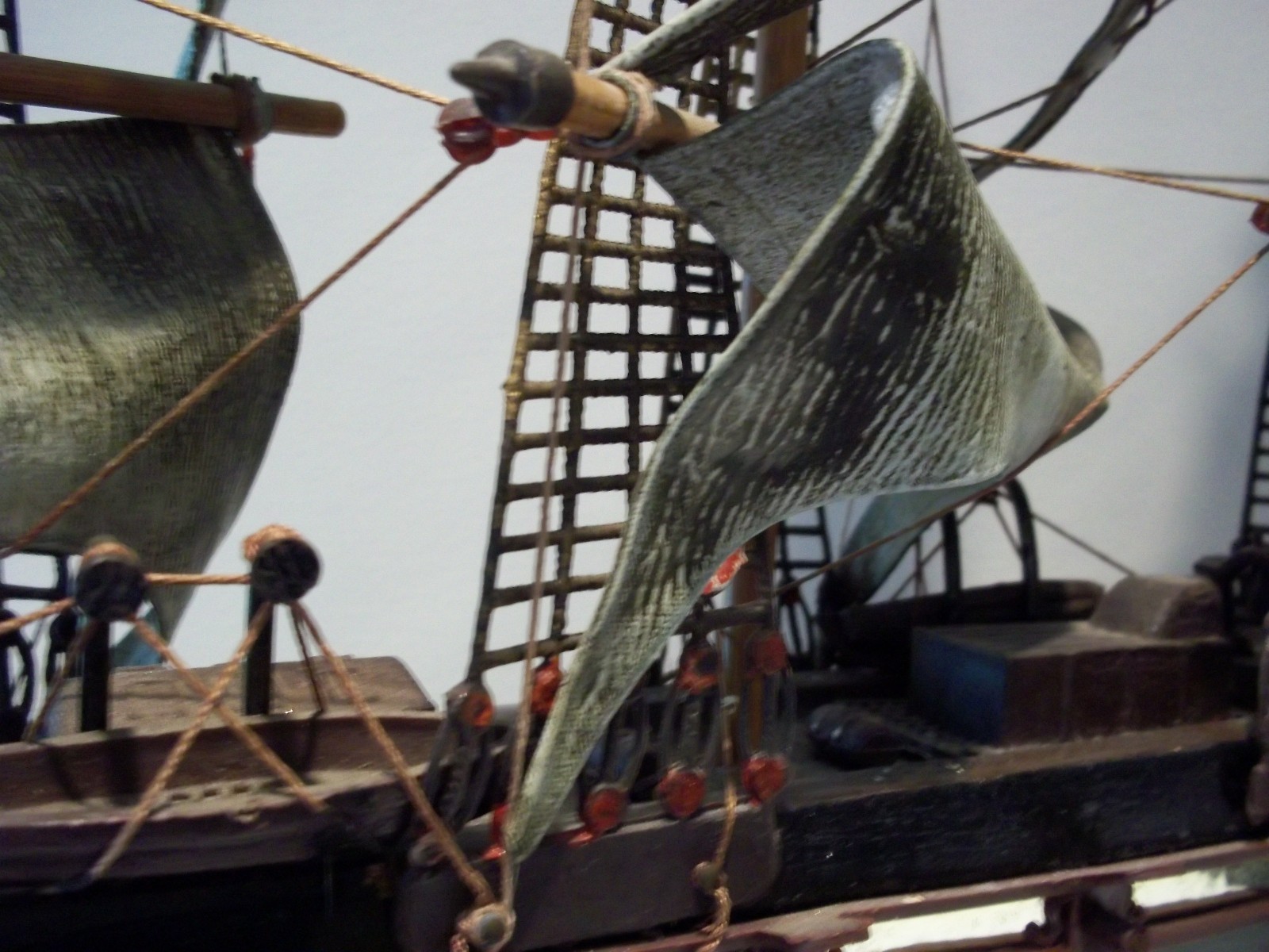 Antique model ship 