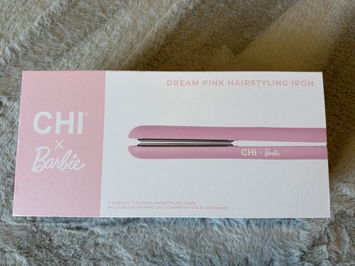 CHI x Barbie Dream Pink 1″ Digital Titanium Hairstyling Flat Iron