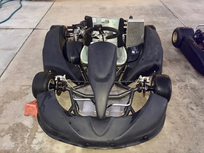 125cc Black Rotax DD2 RM1 Racing Go Kart