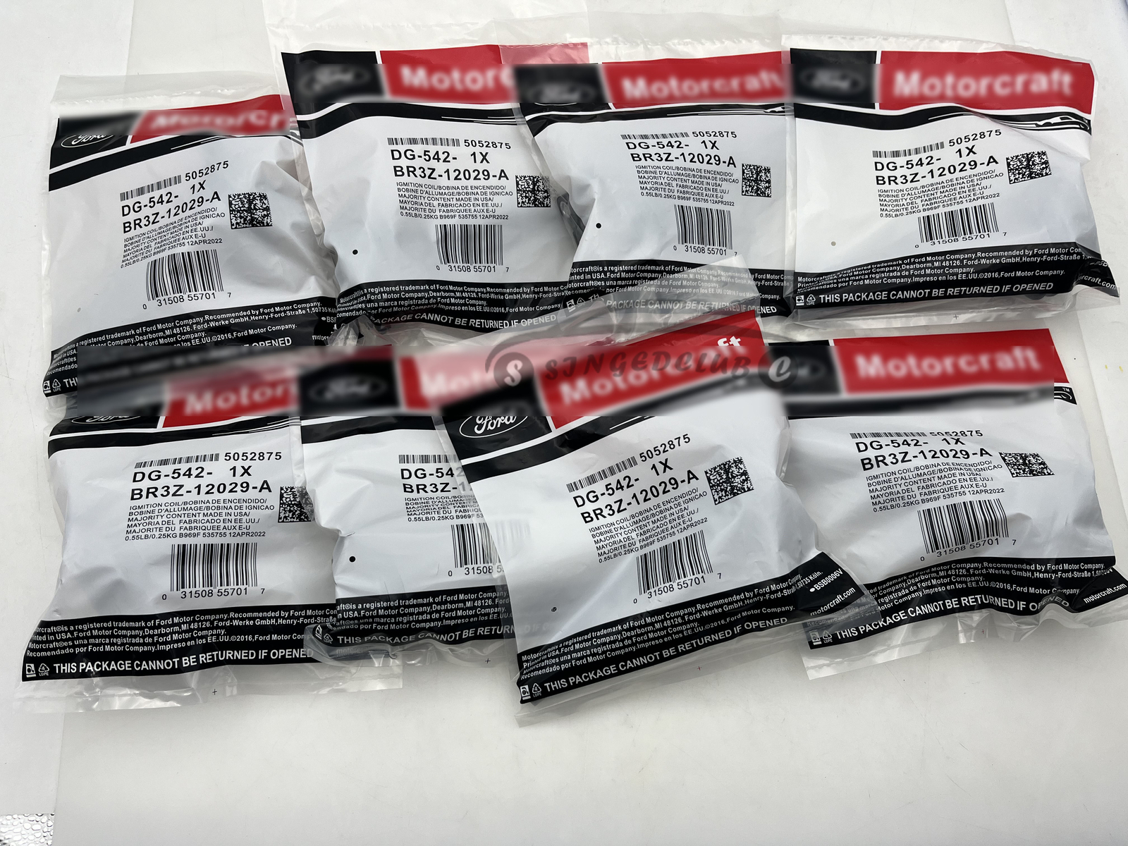 8PCS High Performance Ignition Coils DG542 For Ford F150 Mus