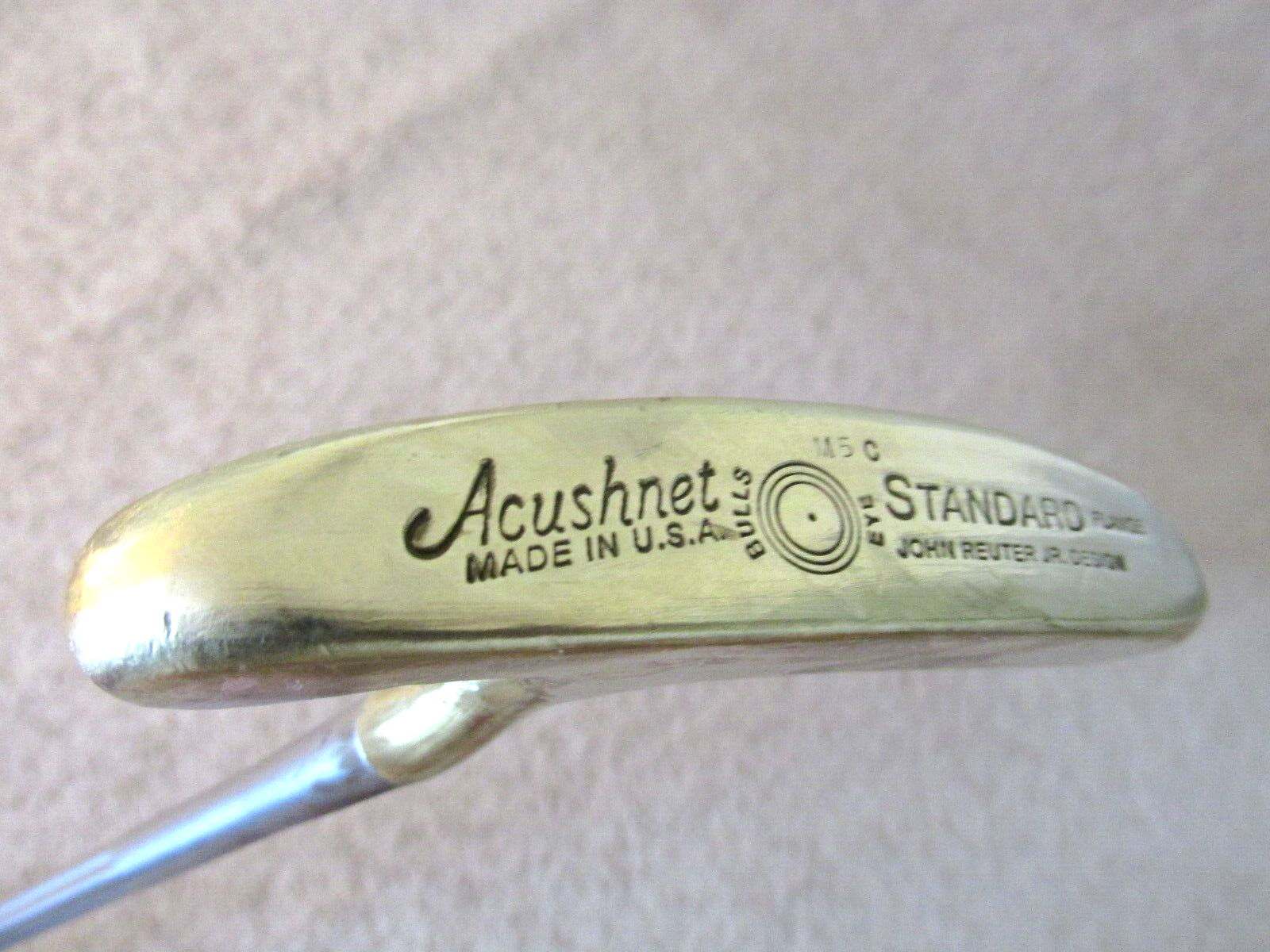 Acushnet Bulls Eye Standard Flange John Reuter Jr. Putter, 35