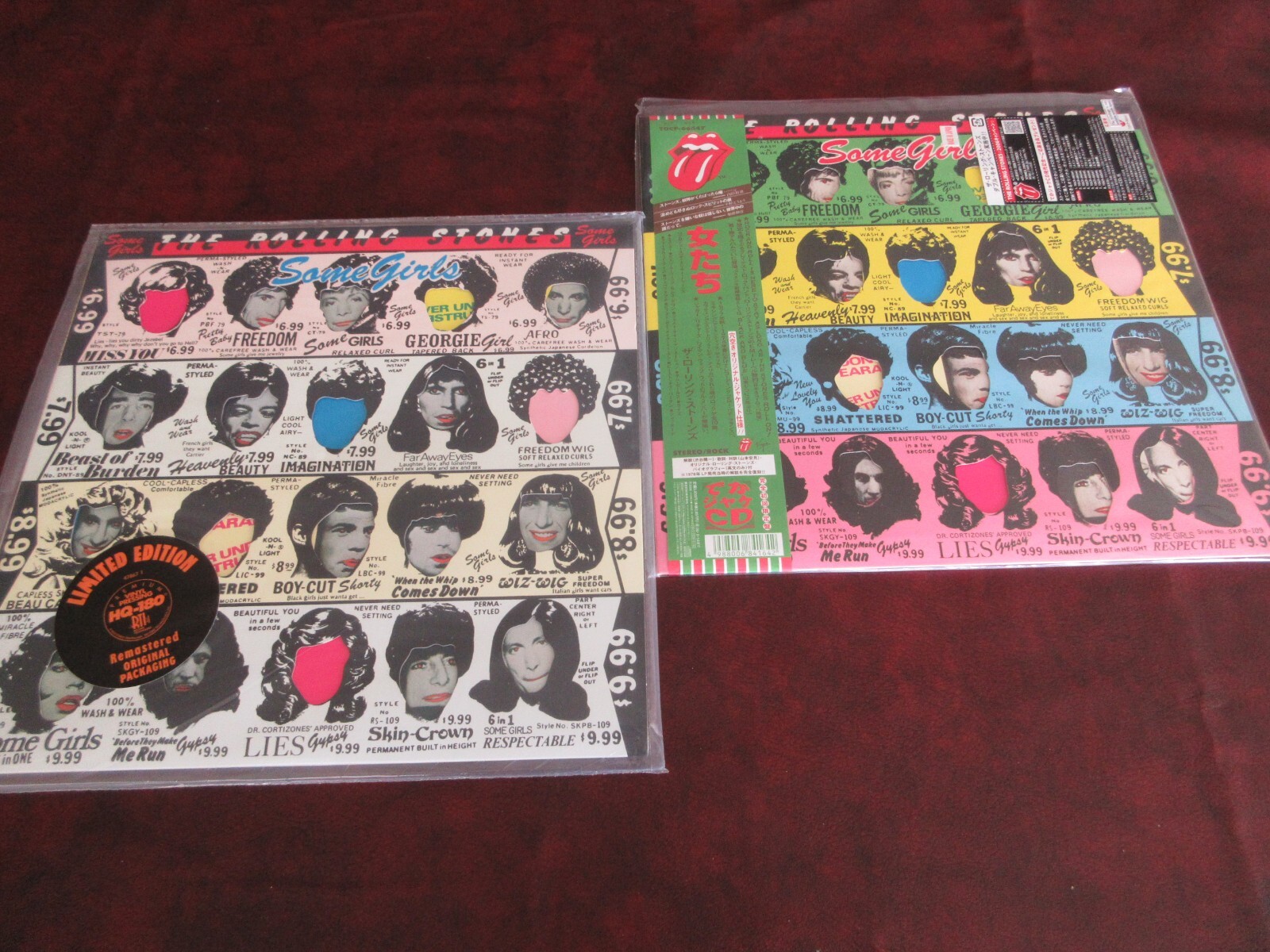 The Rolling Stones ジャケット Original vintage 1989 Rolling Stones Steel Wheels Tour