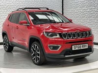 2018 Jeep Compass 1.4T MultiAirII Limited Auto 4WD Euro 6 (s/s) 5dr SUV Petrol A