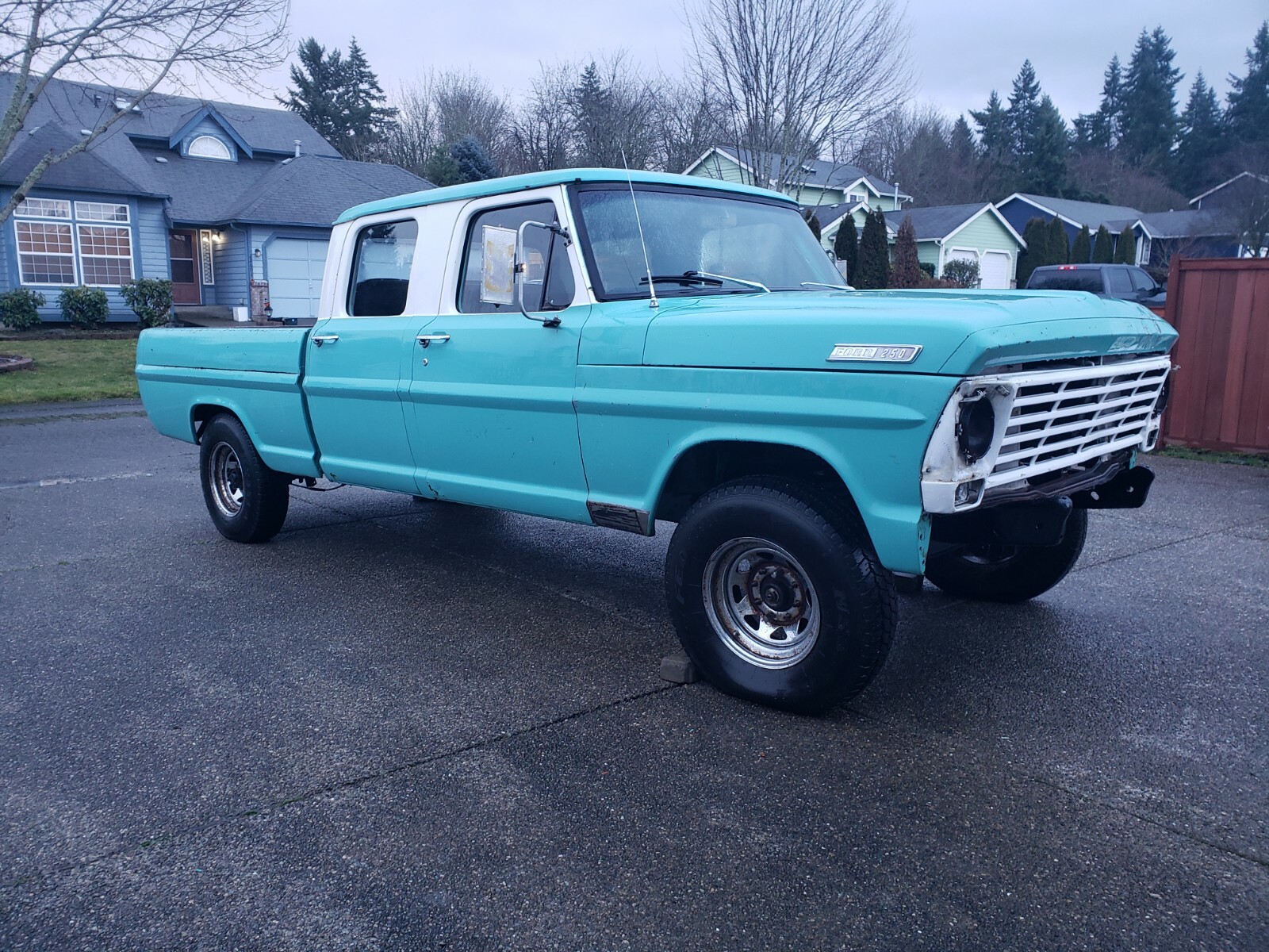 Ford F 250 1967 For Sale Exterior Color Turquoise
