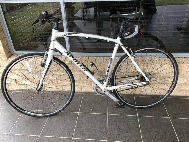 apollo trace 20 flat bar road bike
