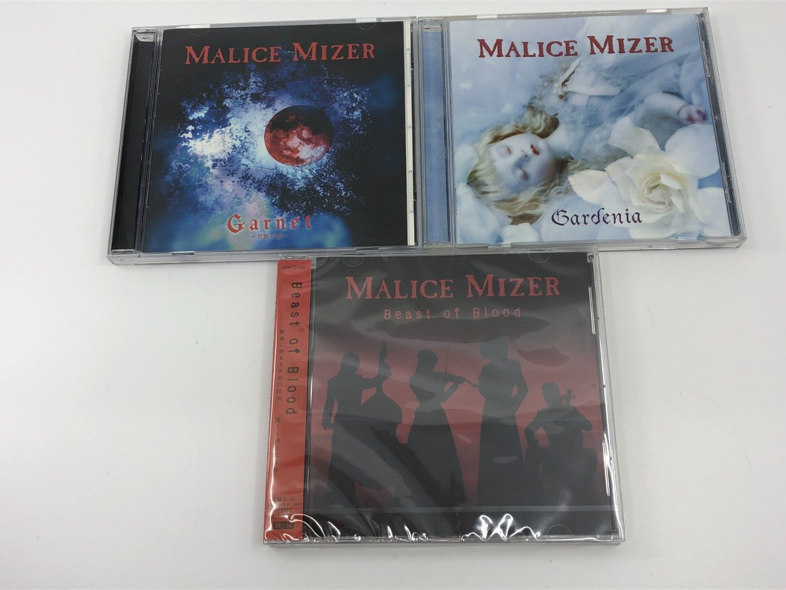Malice Mizer 3CDs: Gardenia / Garnet / Beast of Blood Klaha Malice Mizer 3CDs: Gardenia / Garnet / Beast of Blood Klaha