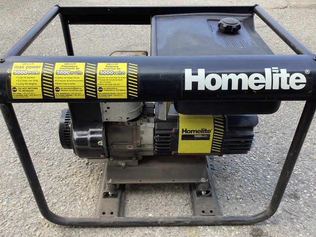Homelite 5000 watt portable generator | Power Tools | Oshawa / Durham