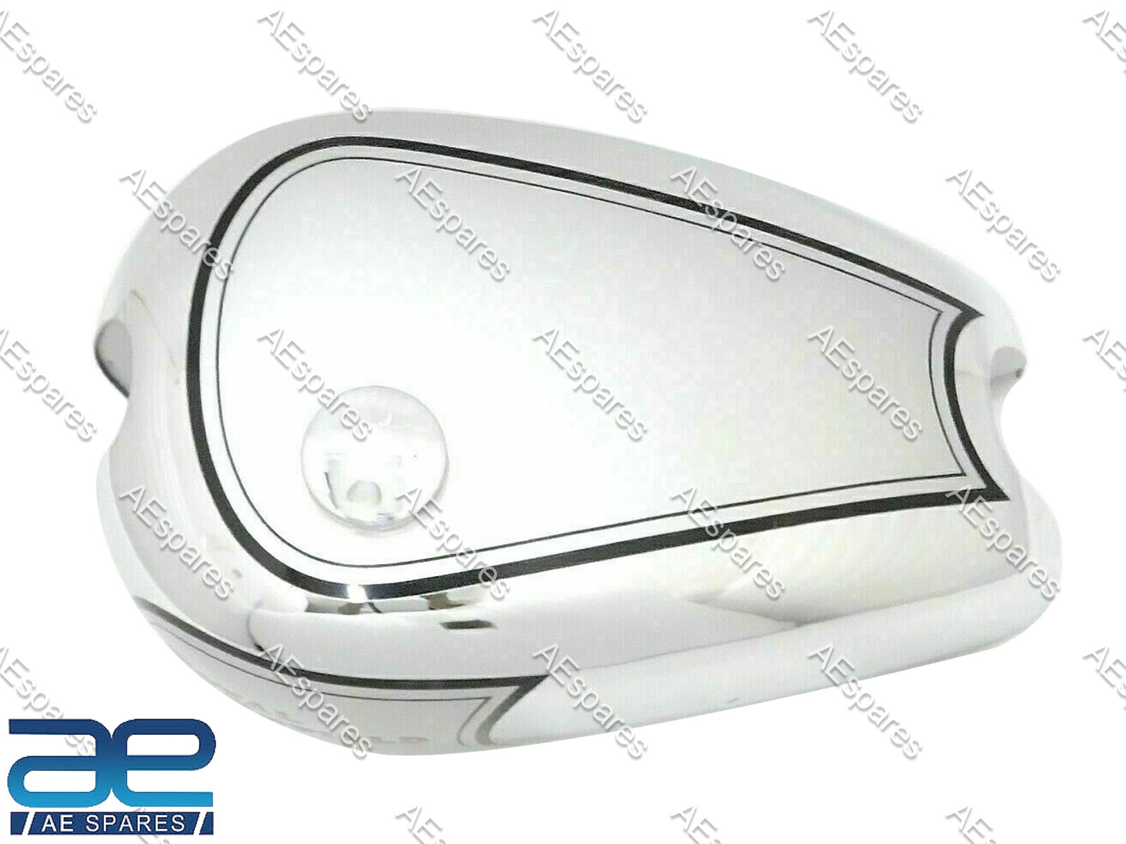 For Royal Enfield J,G Models 1946 & Onwards Fuel Gas Tank Steel Chrome & Painted