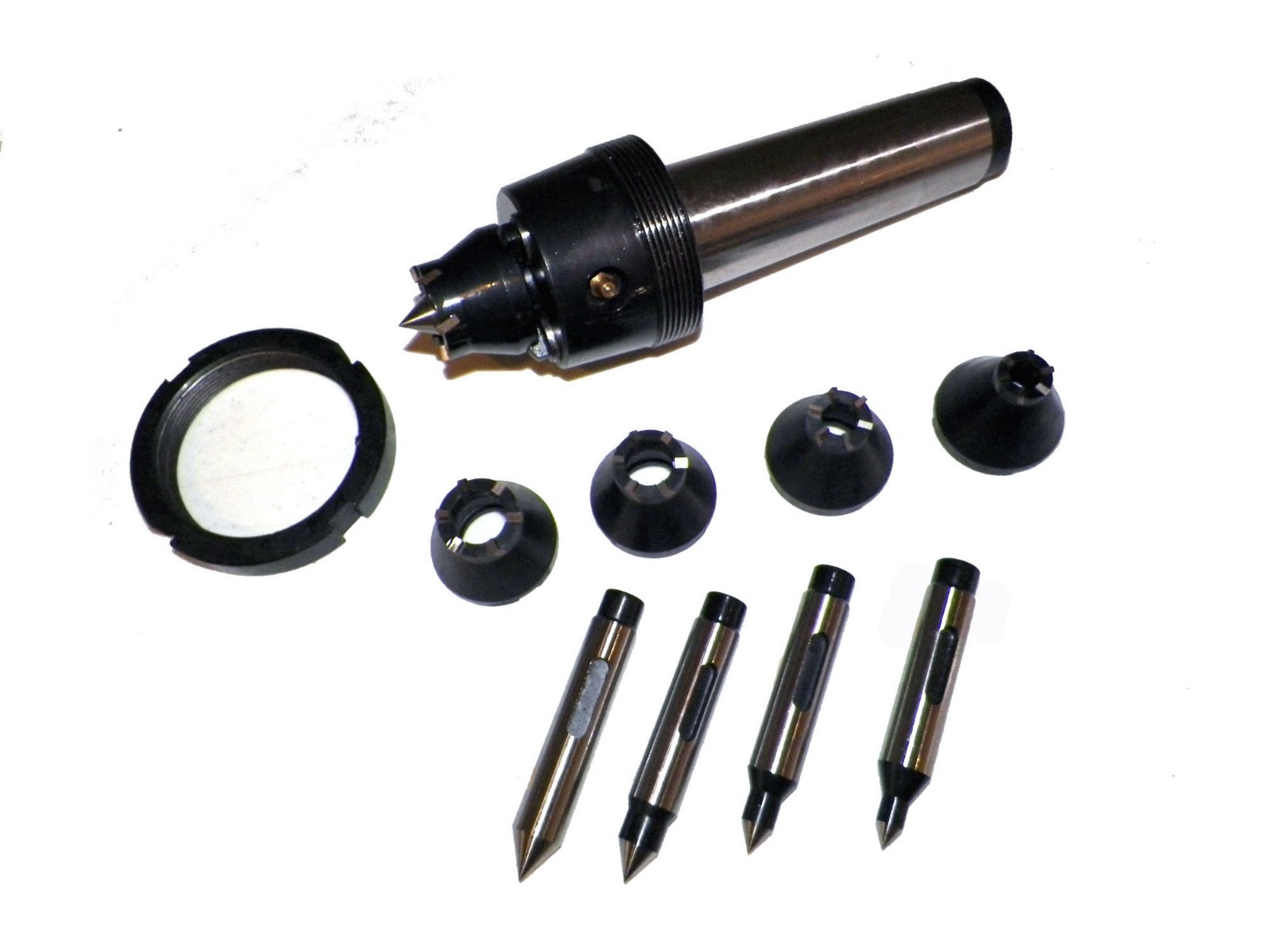 Z LIVE CENTER 4MT HYDRAULIC FACE DRIVER MORSE TAPER No. 4 MT4 FOR LATHE